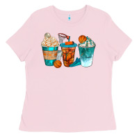 Bubblegum Pink basketball coffee cups bbs Ladies Tee - BundleAndBundleShop
