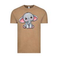 Vintage Coffee elephant Vintage Tee - texasbilliewilder