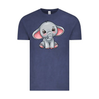 Vintage Denim elephant Vintage Tee - texasbilliewilder