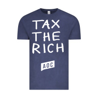 Vintage Denim aoc tax the rich Vintage Tee - baoMotion