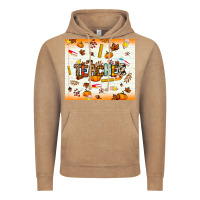 Vintage Coffee teacher fall Vintage Hoodie - NancyCooperArtShop