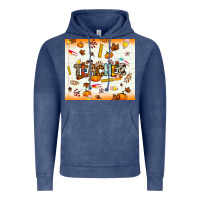 Vintage Denim teacher fall Vintage Hoodie - NancyCooperArtShop
