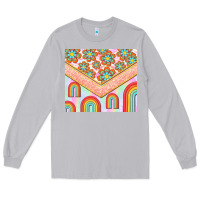 Moon Dust hippie rainbow and daisy Long Sleeve Tee - TumblerDesignByShophia