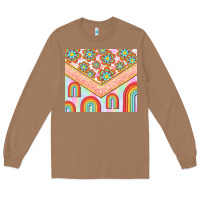 Toasted Coconut hippie rainbow and daisy Long Sleeve Tee - TumblerDesignByShophia