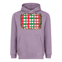 Lavender Christmas Pattern Heavyweight Hoodie - CowhideDigitalArt