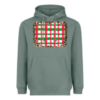 Sage Christmas Pattern Heavyweight Hoodie - CowhideDigitalArt