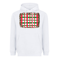 White Christmas Pattern Heavyweight Hoodie - CowhideDigitalArt