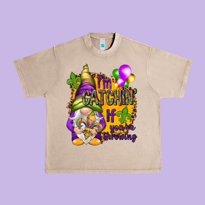 I'm Catching If You're Throwing Urban Heavy Tee Designed By Nancycooperartshop
