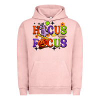 Pigment Salmon hocus focus halloween teacher Urban Hoodie - BarkalooDesign