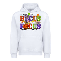 White hocus focus halloween teacher Urban Hoodie - BarkalooDesign