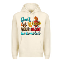 Tofu Don't Let Your Heart Be Troupled Premium Hoodie - BundleAndBundleShop