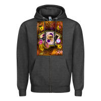 Charcoal Heather tarot cards Zipper Hoodie - BundleAndBundleShop