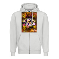 Dove Grey tarot cards Zipper Hoodie - BundleAndBundleShop