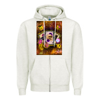 Oatmeal Heather tarot cards Zipper Hoodie - BundleAndBundleShop