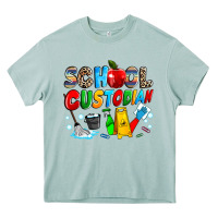 Arona school custodian Heavy Core Tee - NancyCooperArtShop