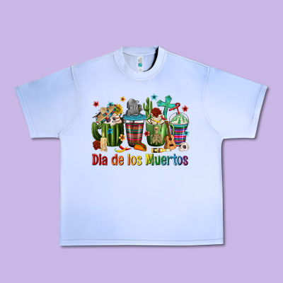 Mexican Dia De Los Muertos Coffee Cups Urban Heavy Tee Designed By Texasbilliewilder
