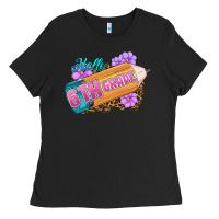 Black hello 6th grade Ladies Tee - RanaPortraitStore