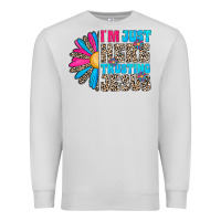 Dove Grey im just here trusting jesus Premium Sweatshirt - CowhideDigitalArt