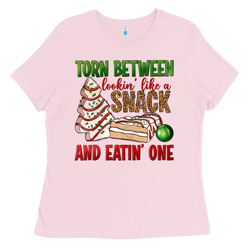 Torn Between Lookin' Like A Snack And Eatin' One Bbs Ladies Tee by BundleAndBundleShop | Teevron