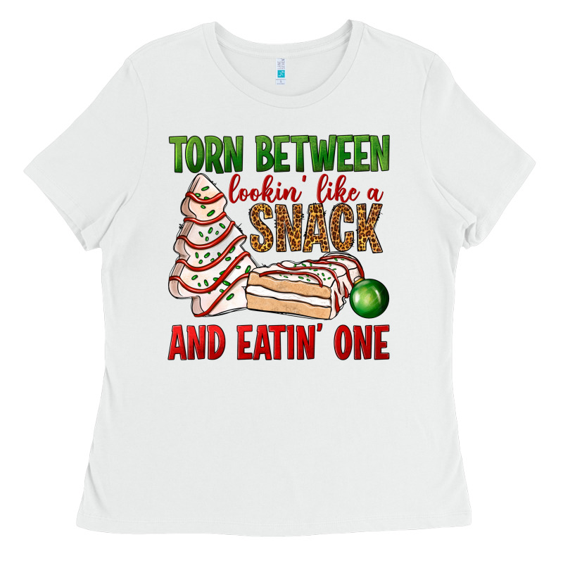 Torn Between Lookin' Like A Snack And Eatin' One Bbs Ladies Tee by BundleAndBundleShop | Teevron