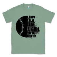 Sage I Know I Play Like A Girl Try To Keep Up Classic Tee - Bettercallsaul