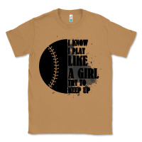 Toasted Coconut I Know I Play Like A Girl Try To Keep Up Classic Tee - Bettercallsaul