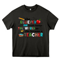 Asphalt she believed she could change the world so she bec Heavy Core Tee - NancyCooperArtShop