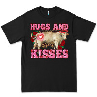 Black hugs and kisses charolais bull Premium Tee - RanaPortraitStore