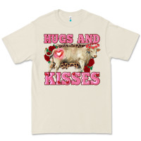 Bone hugs and kisses charolais bull Premium Tee - RanaPortraitStore