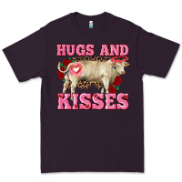 Plum hugs and kisses charolais bull Premium Tee - RanaPortraitStore