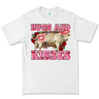 White hugs and kisses charolais bull Premium Tee - RanaPortraitStore