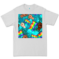 Dove Grey Pride lgbtq hands with flag seamless pattern Premium Tee - BundleAndBundleShop