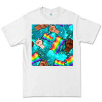 White Pride lgbtq hands with flag seamless pattern Premium Tee - BundleAndBundleShop
