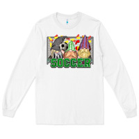 White soccer gnomies Long Sleeve Tee - HowdyJamesFarm