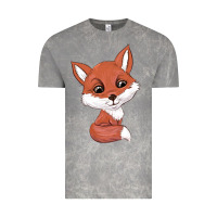 Cloud Rock fox Vintage Tee - texasbilliewilder