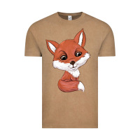 Vintage Coffee fox Vintage Tee - texasbilliewilder