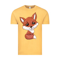 Vintage Mustard fox Vintage Tee - texasbilliewilder
