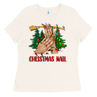 Bone christmas nail bbs Ladies Tee - BundleAndBundleShop