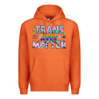 Carrot Western LGBTQ+ Trans Lives Matter Premium Hoodie - BundleAndBundleShop