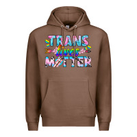 Chestnut Western LGBTQ+ Trans Lives Matter Premium Hoodie - BundleAndBundleShop