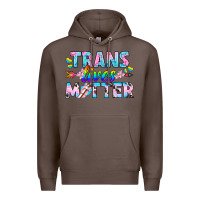 Coffee Western LGBTQ+ Trans Lives Matter Premium Hoodie - BundleAndBundleShop