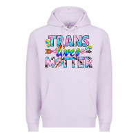 Lilac Western LGBTQ+ Trans Lives Matter Premium Hoodie - BundleAndBundleShop