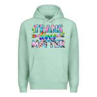 Seafoam Western LGBTQ+ Trans Lives Matter Premium Hoodie - BundleAndBundleShop