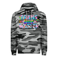 Slate Camo Western LGBTQ+ Trans Lives Matter Premium Hoodie - BundleAndBundleShop