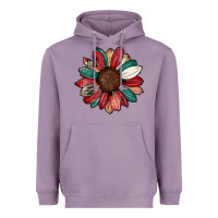 Lavender Christmas sunflower Heavyweight Hoodie - CowhideDigitalArt