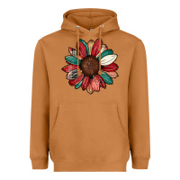 Meerkat Christmas sunflower Heavyweight Hoodie - CowhideDigitalArt