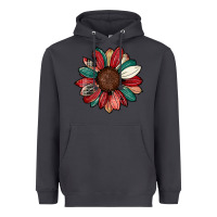 Smoke Christmas sunflower Heavyweight Hoodie - CowhideDigitalArt