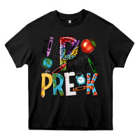 Black pre k Heavy Core Tee - NancyCooperArtShop