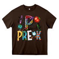 Chocolate Brown pre k Heavy Core Tee - NancyCooperArtShop