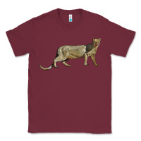 Burgundy Jaguarundi Classic Tee - LillyAllenDesigns